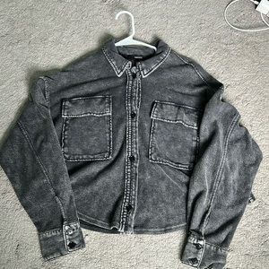 Button Up Shirt Jacket